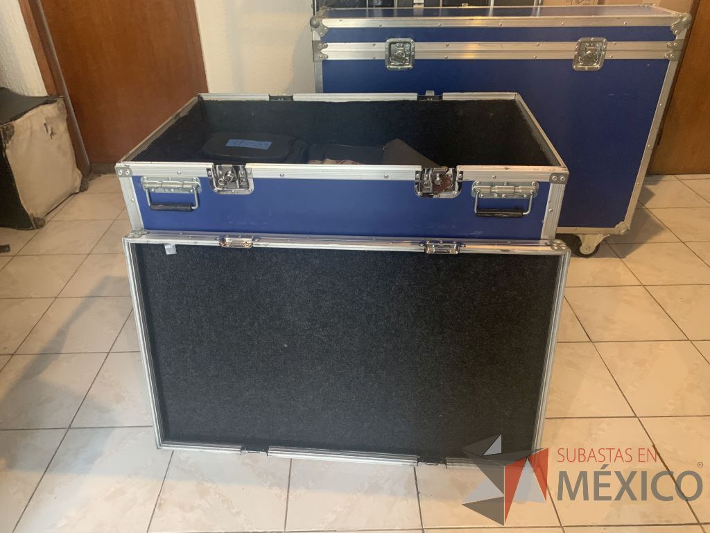Lote 005 - 2 Cases Profesional para protección equipos y bienes diversos, con manijas, chapas y ruedas