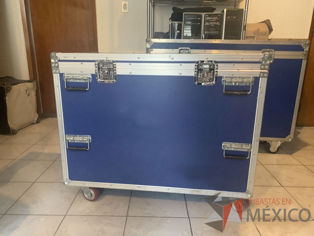 Lote 005 - 2 Cases Profesional para protección equipos y bienes diversos, con manijas, chapas y ruedas - Imagen 5
