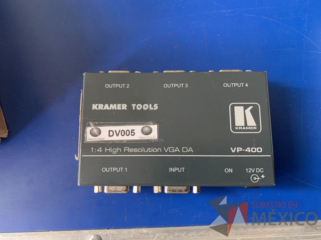 Lote 006 – 4 Distribuidores de video VGA Kramer (1 VP-400 y 3 VP-400K) - Imagen 8