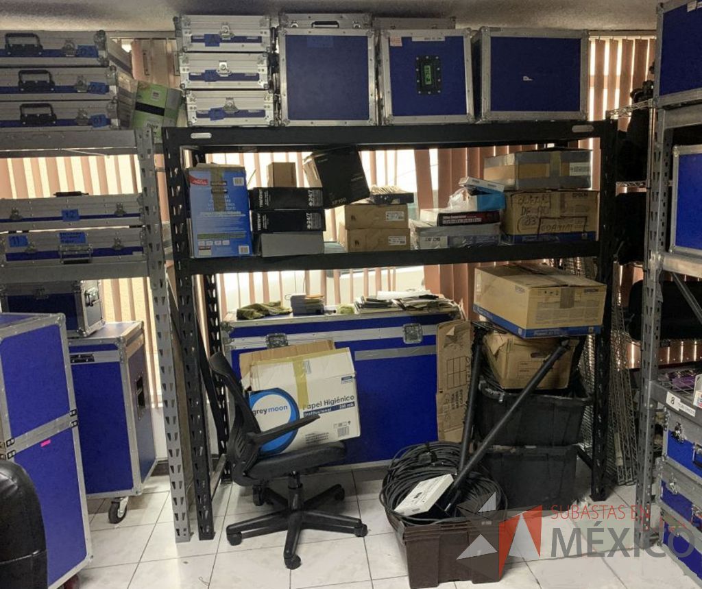 Lote 004 - Estante de carga pesada calidad industrial y comercial