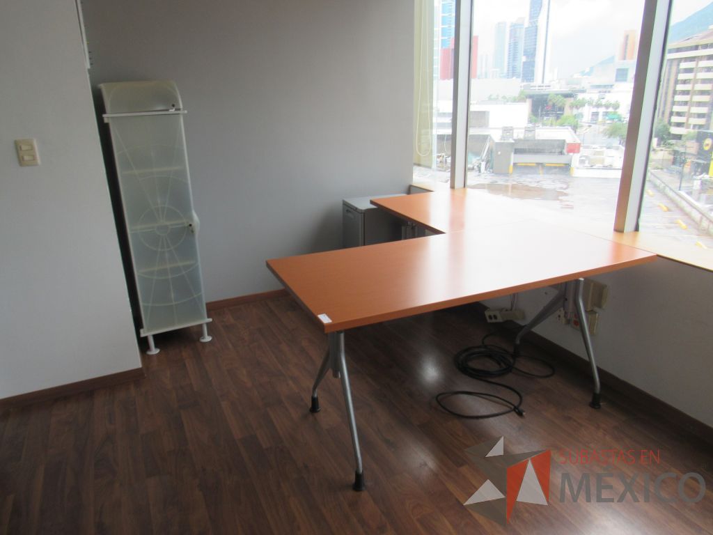 Lote 053 -Oficina ejecutiva con escritorio, mesa de trabajo y 2 gabinetes - Imagen 8