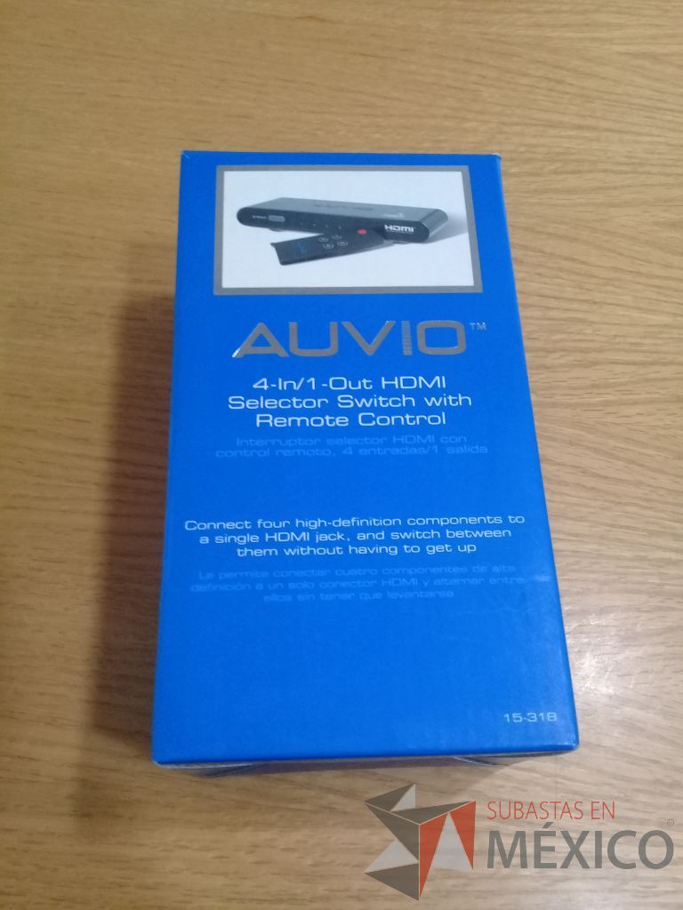 Lote 060 – Interruptor-selector HDMI marca Auvio, 1 Extension USB Marca Steren USB-530 y 1 Quita home marca Kramer TR-1 - Imagen 2
