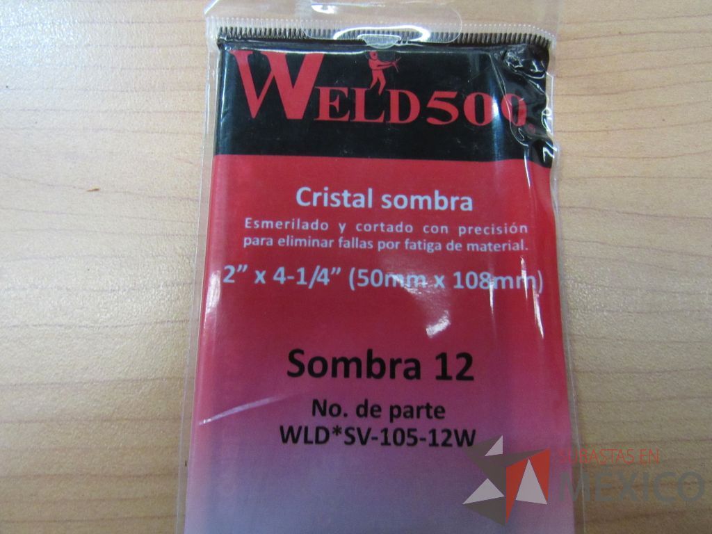 Lote 256 - 100 mts de Cable porta electrodo, 10 Cinceles corta frio, 132 Cristales para careta ... - Imagen 11