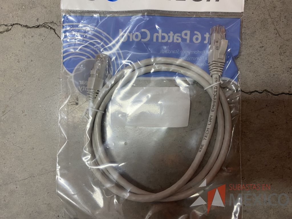 Lote 198 - 778 Cables de red UTP categoria 6 de 2 metros color gris - Imagen 22