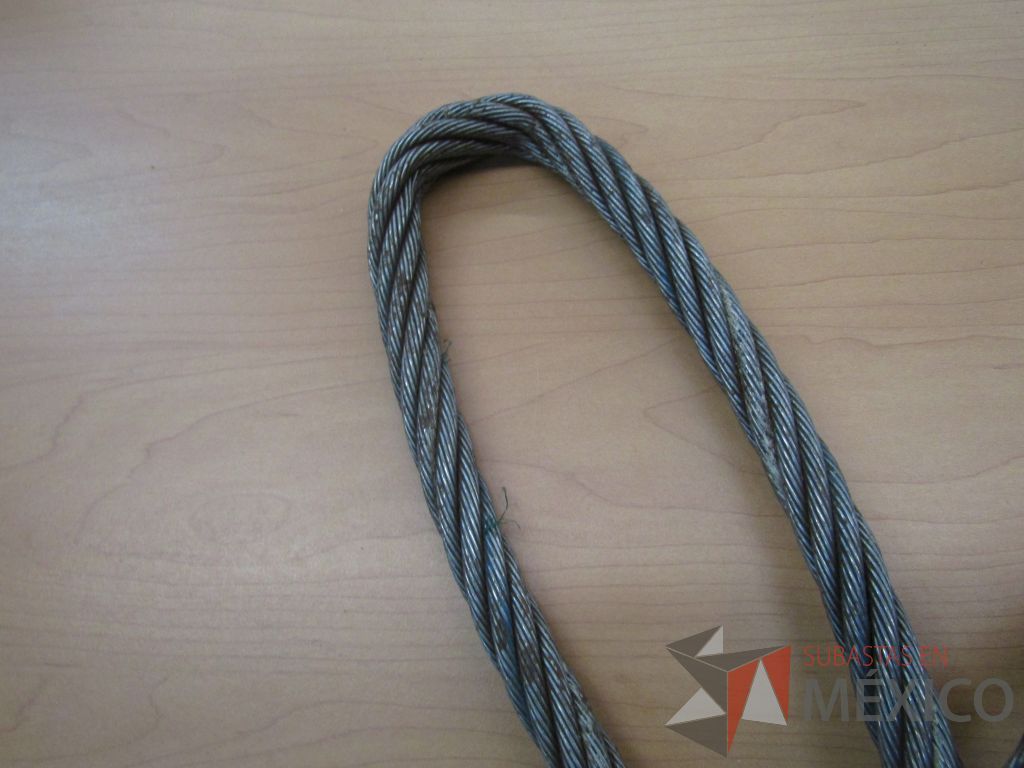 Lote 266 - 1 Cadena eslabón 3/8, 1 Cadena eslabón 1/4, 65 Cable de acero 3/16... - Imagen 30