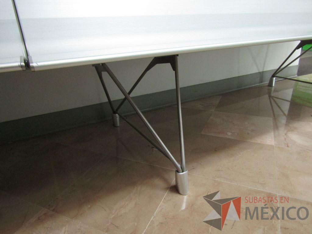 Lote 505 - Banca metálica para 3 personas color gris - Imagen 6