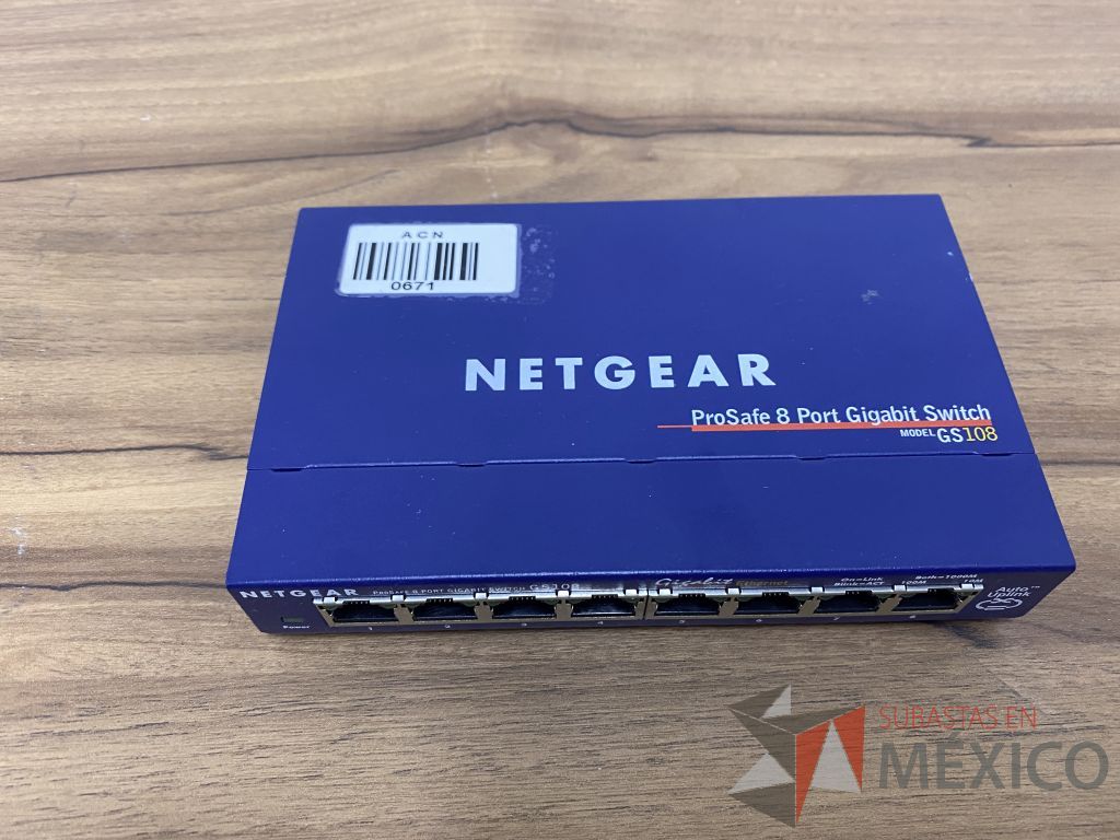 Lote 057 - Switch NetGear GS108