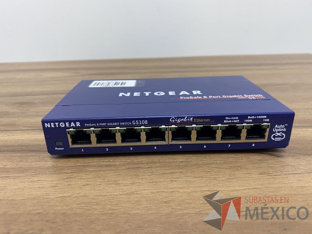 Lote 057 - Switch NetGear GS108 - Imagen 3