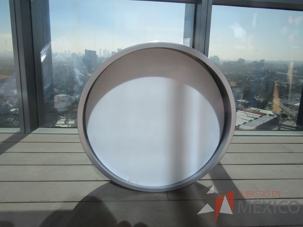 INV 068 - Luminaria metálica circular