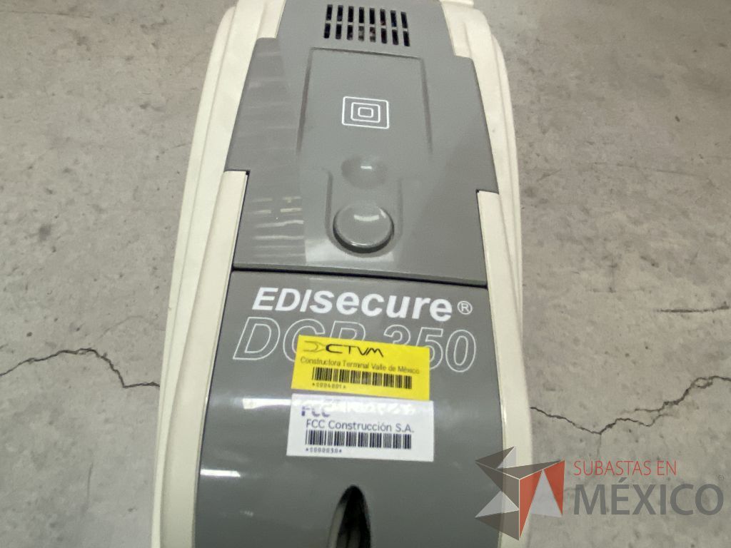 Lote 190 - Card Printer Modelo EDISECURE DCP350 - Imagen 2