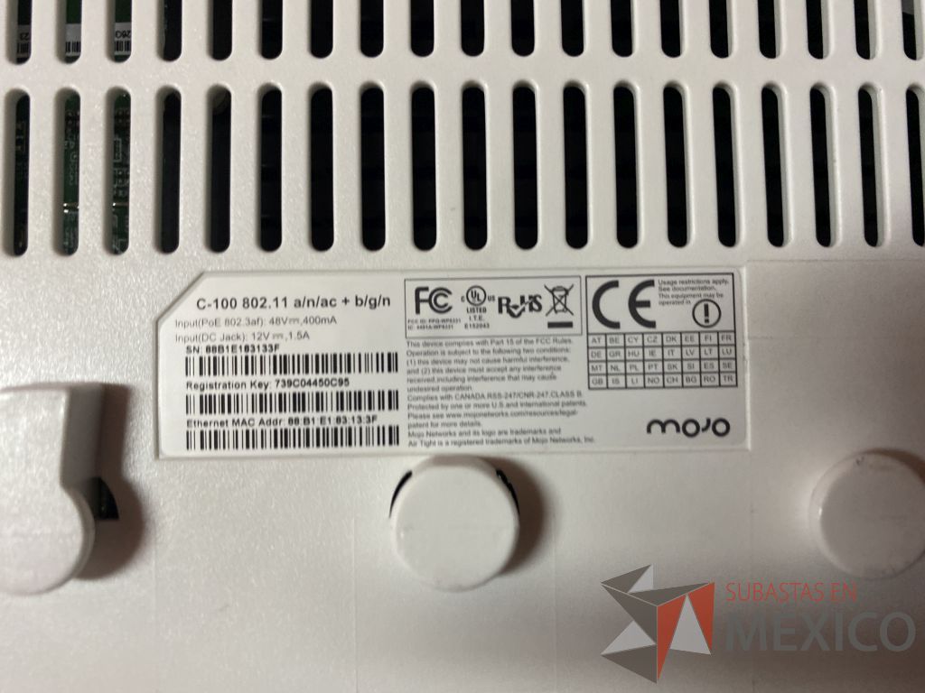Lote 219 - 3 Antenas Repetidoras Mojo Networks Ap 2x2:2 Mu-mimo 802.11ac Wave 2 - Imagen 3