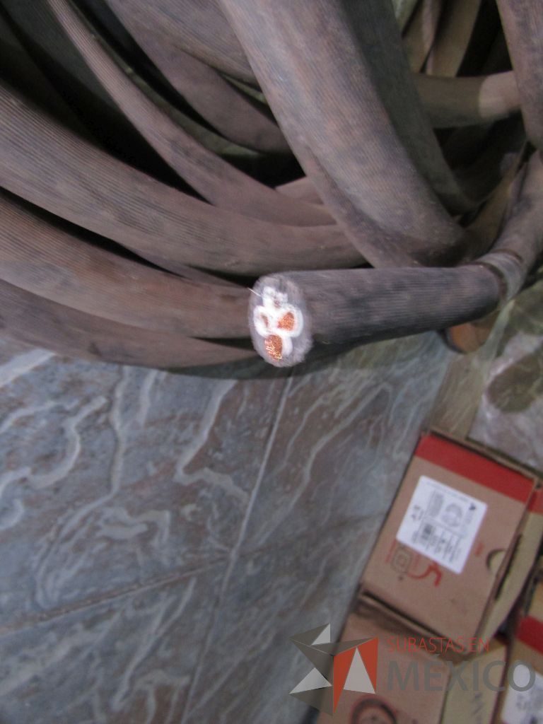 Lote 080 - Tramo de 25 mts c/u de cable uso rudo calibre 4/0, tramo de 25 mts de cable de uso rudo ... - Imagen 60