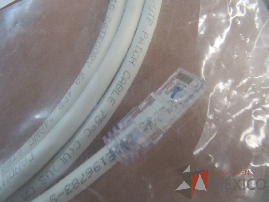 Lote 211 - 443 Cables de red UTP categoría 6 de 2 metros color gris, 502 Cables de red UTP categoría 6 de 1 metro color gris ... - Imagen 27