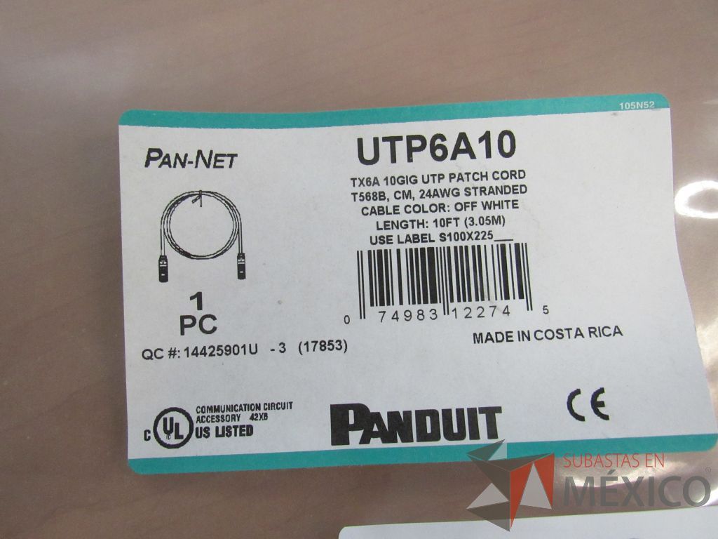 Lote 211 - 443 Cables de red UTP categoría 6 de 2 metros color gris, 502 Cables de red UTP categoría 6 de 1 metro color gris ... - Imagen 29