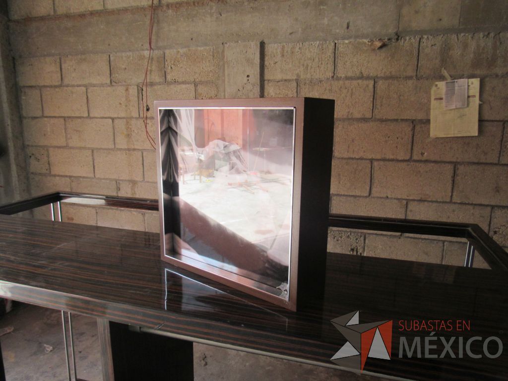 Lote 021 - 2 Cuadros decorativos con base de madera y recubrimiento de vidrio - Imagen 5