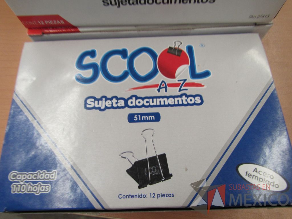 Lote 098 - Sujetadores, protectores y paquetes de sujeta documentos - Imagen 10