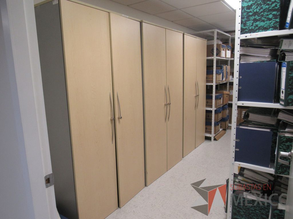 Lote 008 - Gabinete altos de 2 puertas y 3 entrepaños - Imagen 3