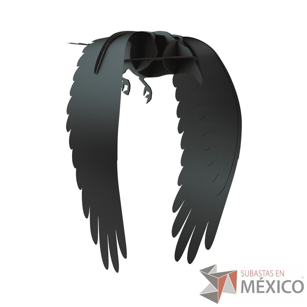 Lote 137 - Figura Decorativa The Ravens - Karl Negro