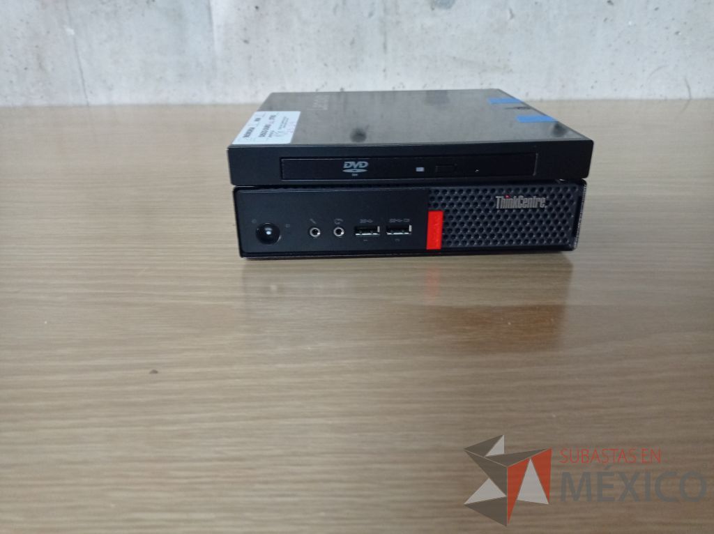 Lote 215 - Desktop Tiny Lenovo, ThinkCentre M710Q, Disco Duro 128 MB, 8GB RAM, Monitor 20" - Imagen 11