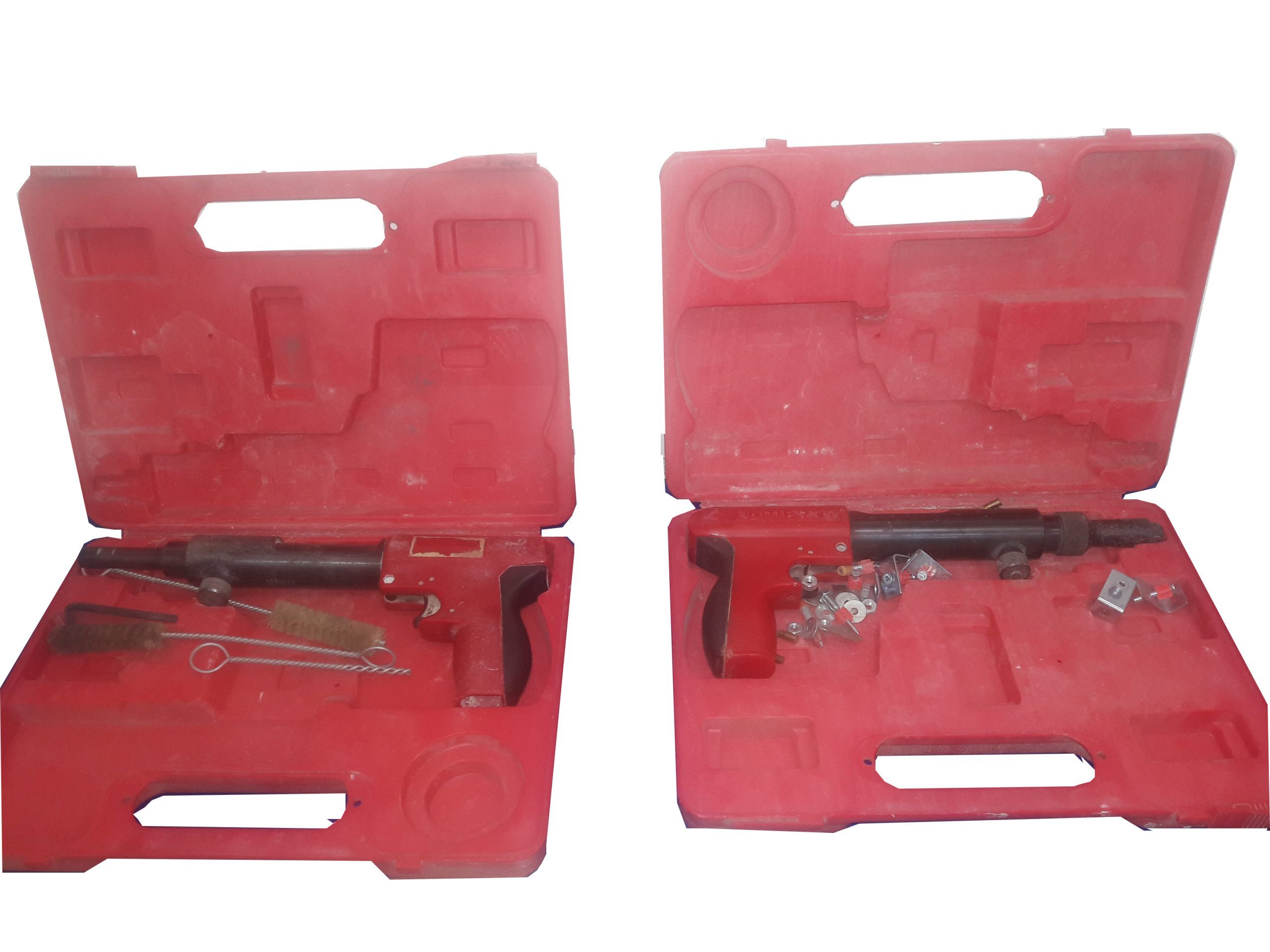 Lote 086 – 2 Pistolas de fijación Jamerco con estuche mod JT-100 usados