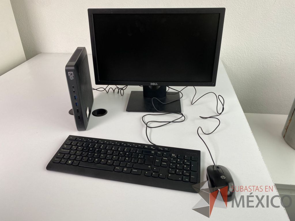 Lote 205 - Desktop HP, ThinkPro T620 HP t620 Flexible Thin Client, Disco Duro de 240 GB, 4 GB RAM y Monitor 20" - Imagen 7