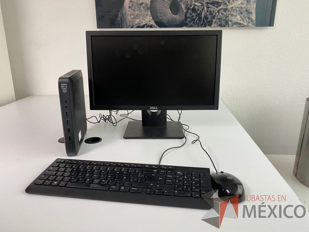 Lote 205 - Desktop HP, ThinkPro T620 HP t620 Flexible Thin Client, Disco Duro de 240 GB, 4 GB RAM y Monitor 20" - Imagen 6