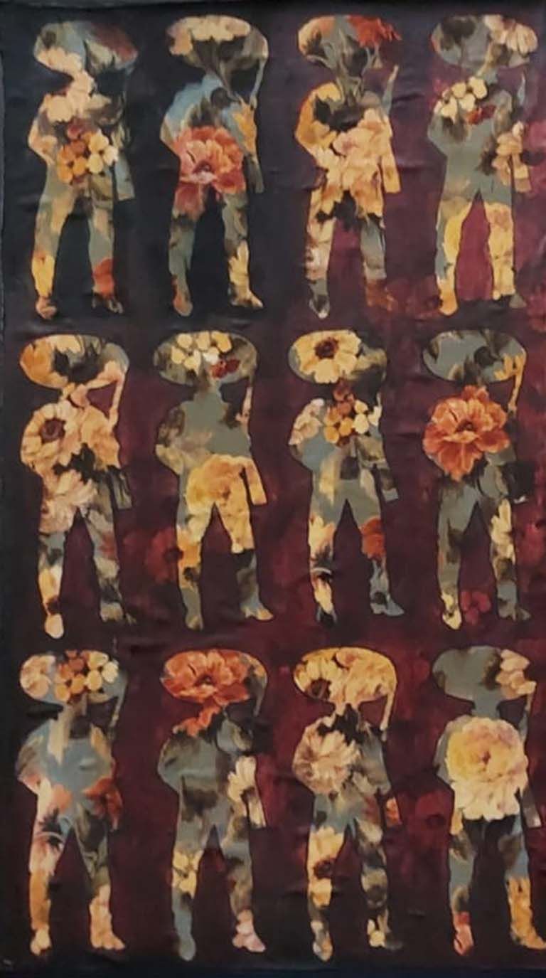 Lote 016 - Betzabé Romero - Sin Título - Mixta en caja de madera con rosas secas - Imagen 6