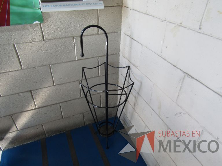 Lote 037 - Porta paraguas metálico color negro - Imagen 2