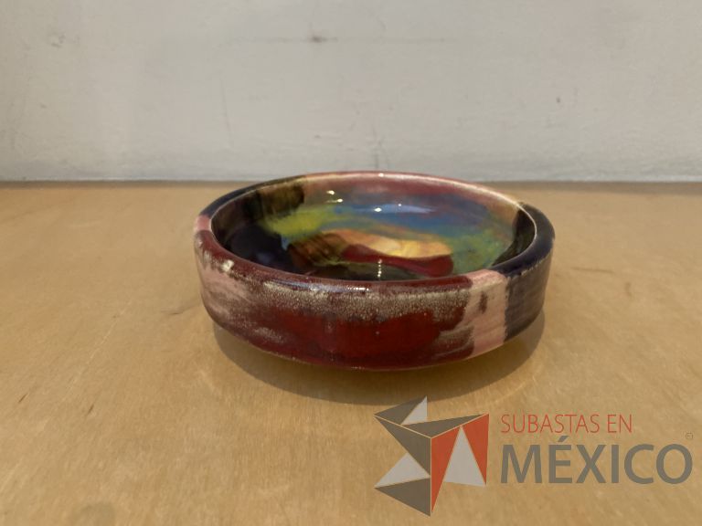 Lote 015 - Set con: 2 porta velas, 1 perfumero, 2 ceniceros, 2 macetas y 1 porta botellas - Imagen 14