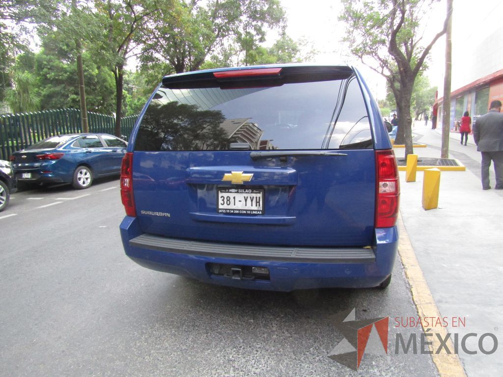 Lote 001 - Camioneta Chevrolet, Suburban D 5.3L, Año 2013, Blindada Nivel AS3 (NIJ IIIA), 4. 42,745 Km - Imagen 15