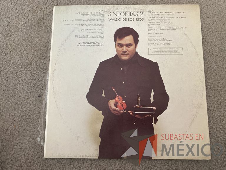 Lote 053 - 5 Vinilos LP de la mejor música clásica - Imagen 2