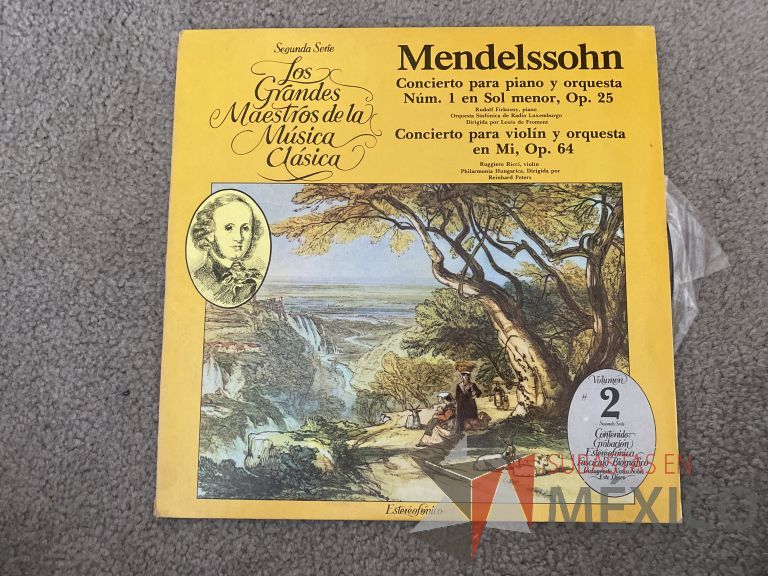 Lote 051 - 5 Vinilos LP Los Grandes Maestros de la Música Clásica - Imagen 8