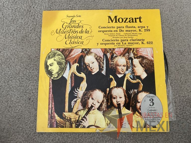 Lote 052 - 5 Vinilos LP Los Grandes Maestros de la Música Clásica