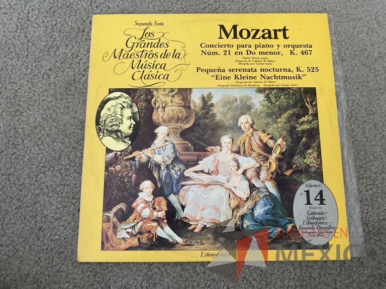 Lote 052 - 5 Vinilos LP Los Grandes Maestros de la Música Clásica - Imagen 5