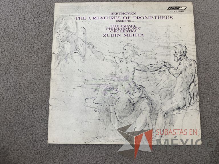 Lote 075 - 5 Vinilos LP de Beethoven - Imagen 11
