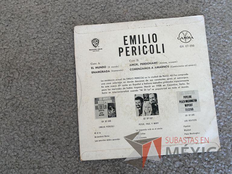 Lote 076 - 5 Vinilos LP de diversos géneros - Imagen 5