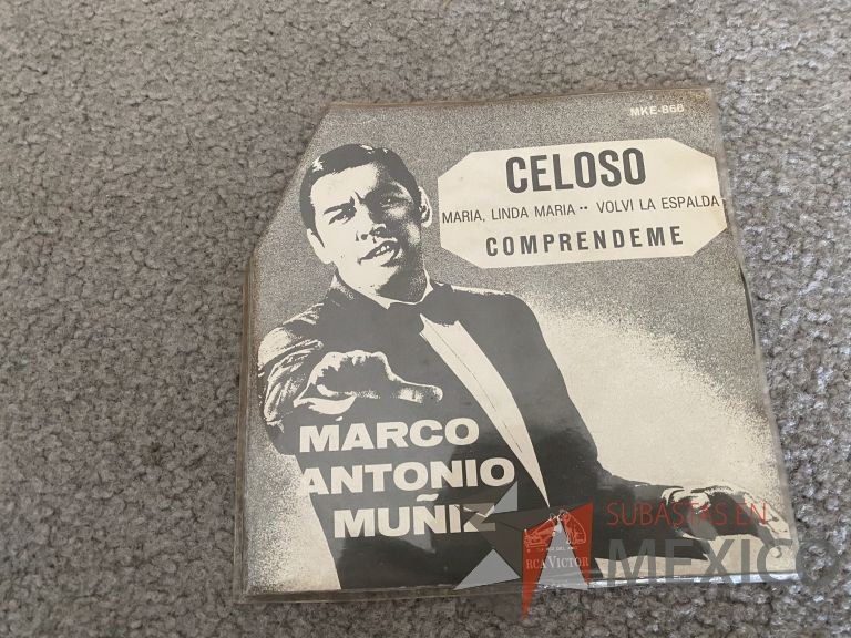 Lote 073 - 5 Vinilos LP de música romántica mexicana - Imagen 10