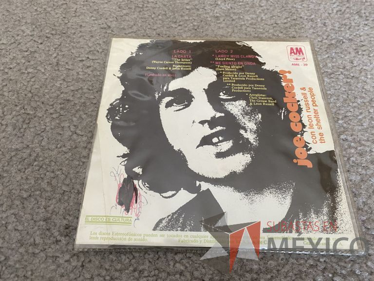 Lote 076 - 5 Vinilos LP de diversos géneros - Imagen 8