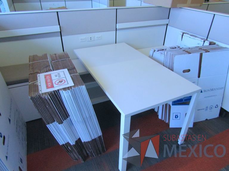 Lote 002 - Estación de trabajo para 14 personas con mampara baja - Imagen 5