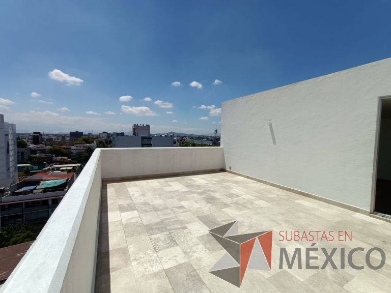 Lote 003 - Departamento de 60 m2 interiores, 2.7 m2 de Balcón y Roof Garden 45.8 m2 - Imagen 2