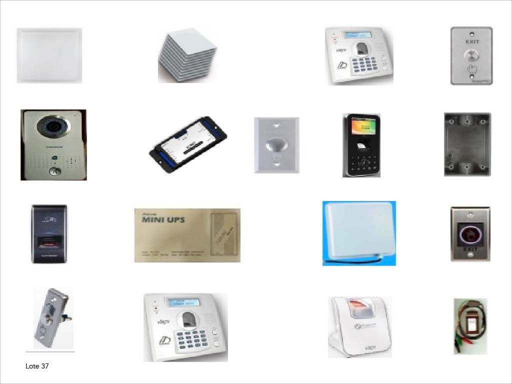 Lote 026 - 387 Artículos - Controles de acceso, lectores y accesorios