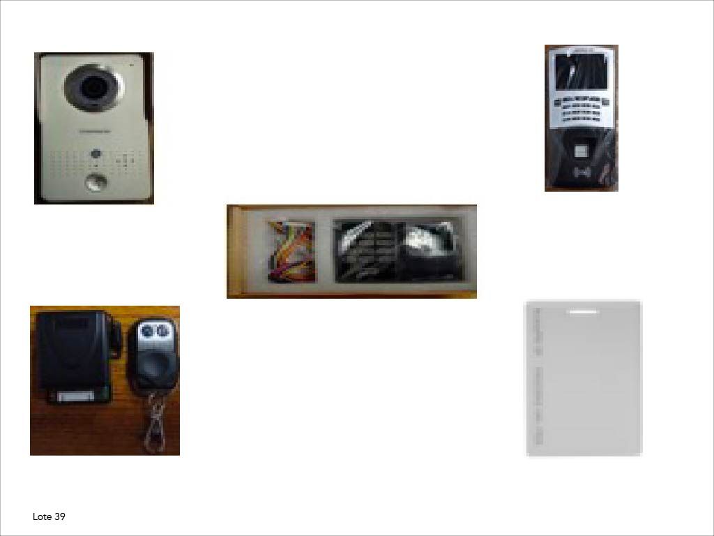 Lote 028 - 107 Controles de acceso, 10 Unidades de video y 289 Tarjetas de acceso