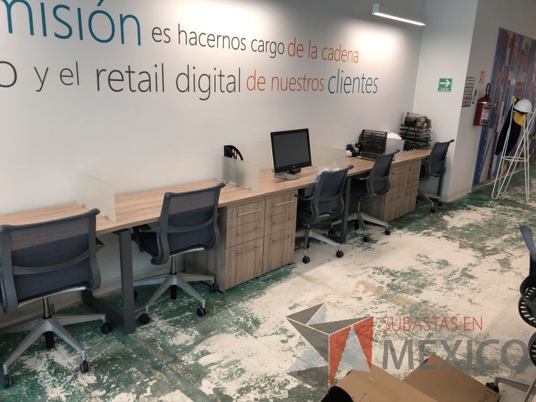 Lote 006 - Estación de trabajo lineal para 6 personas - Imagen 14