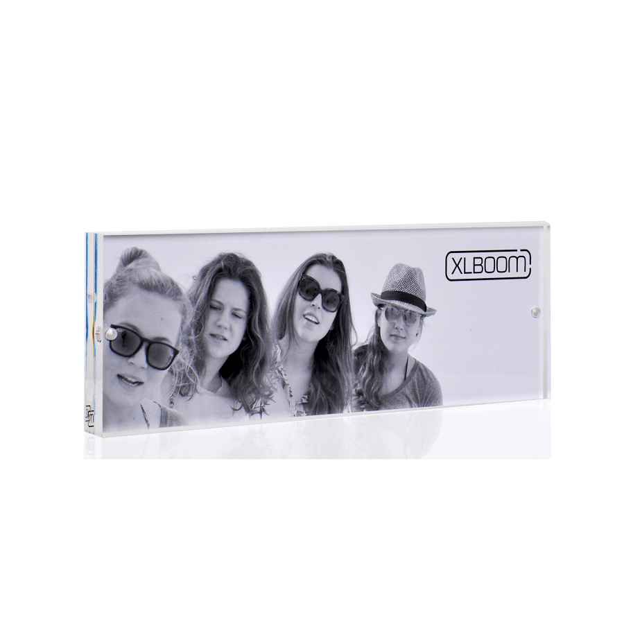 Lote 123 - 2 Portarretratos Acrylic Magnetic Frame 28 cm x 10 cm