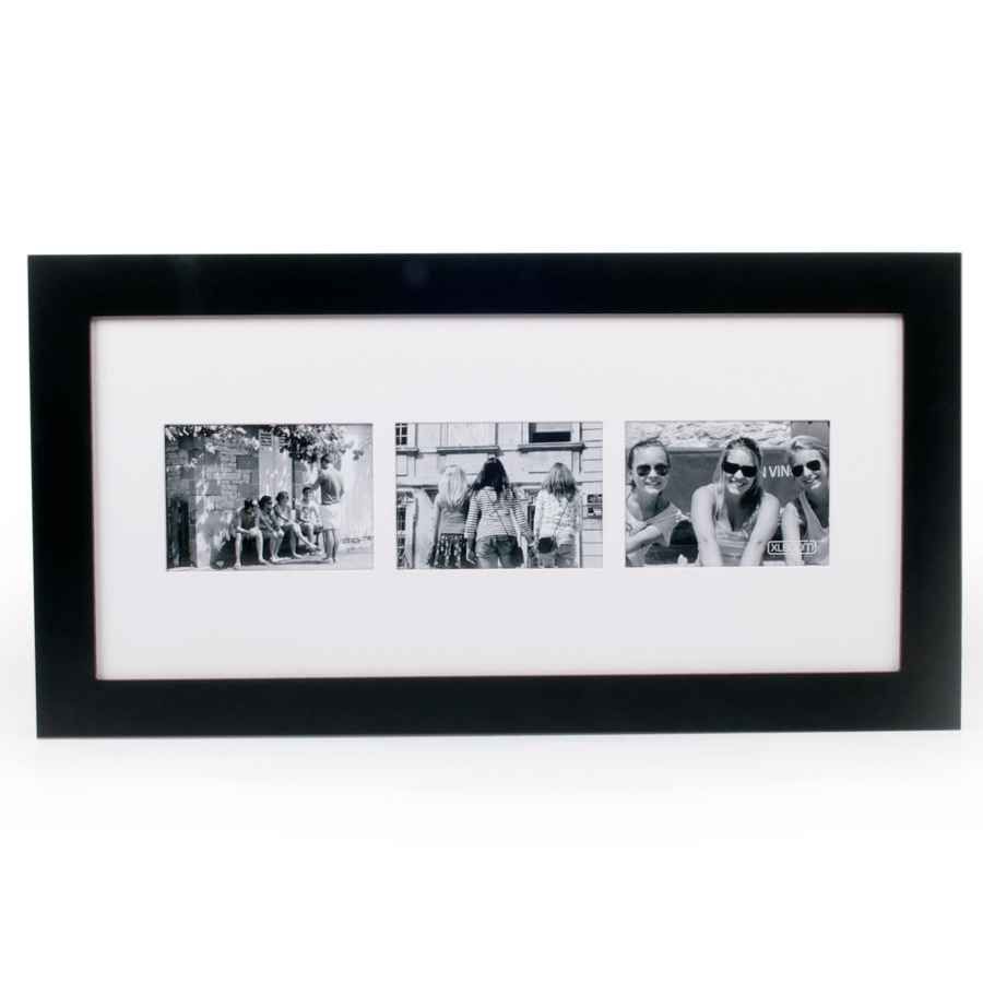 Lote 105 - Portaretrato Image Frame 3 Fotos 13 x 18 cm Negro