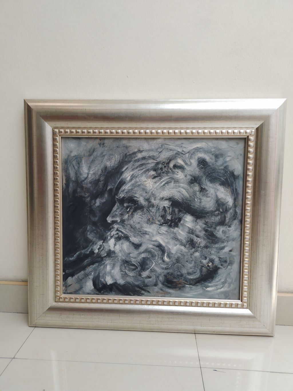 Lote 005 - Gustavo Arias Murueta - Se desconoce título - Óleo sobre masonite - Imagen 2