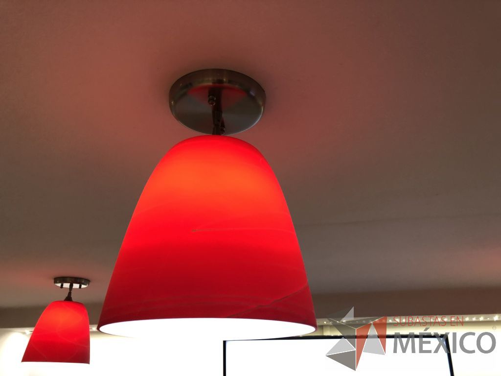 Lote 637- Luminaria circular colgante - Imagen 8