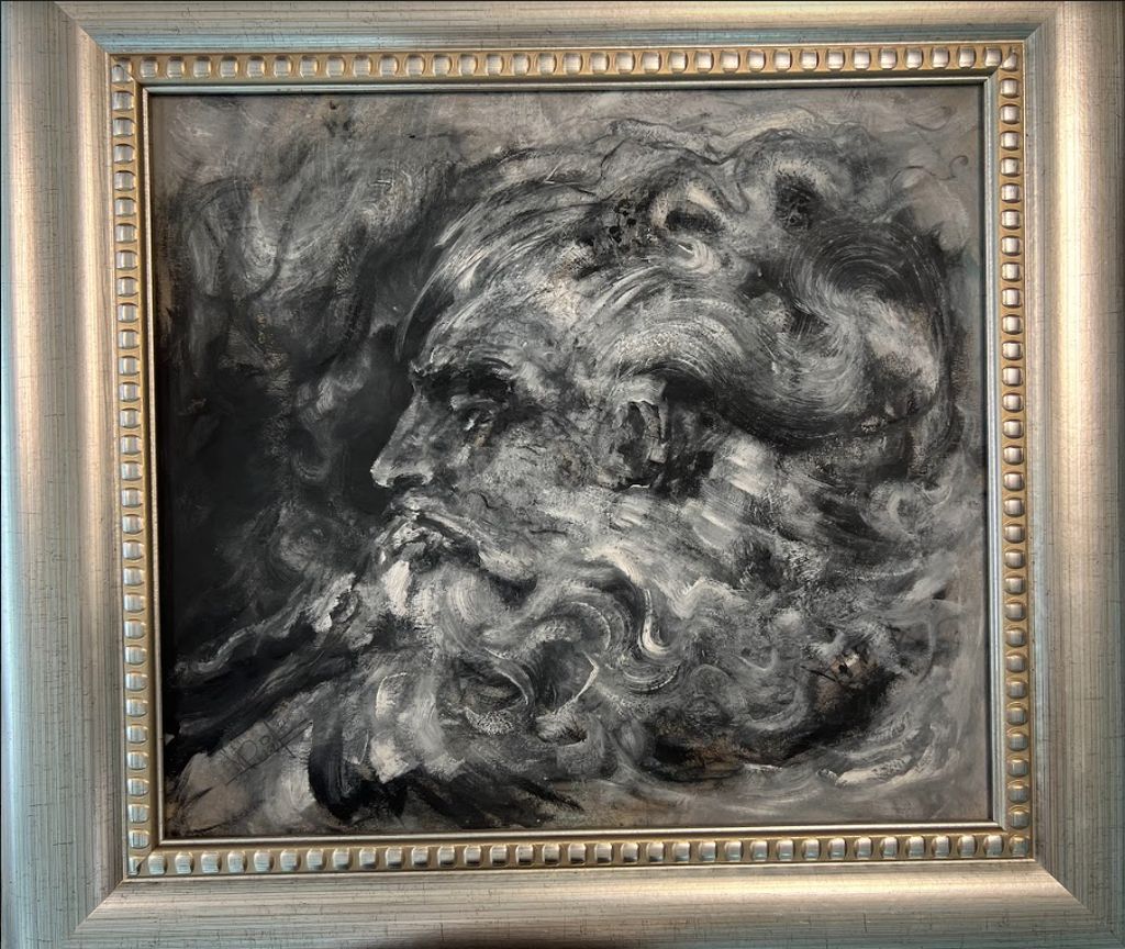 Lote 005 - Gustavo Arias Murueta - Se desconoce título - Óleo sobre masonite - Imagen 3