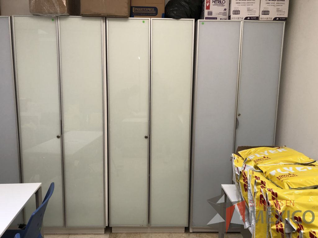 Lote 585 - Gabinete de 2 puertas y 4 entrepaños - Imagen 2