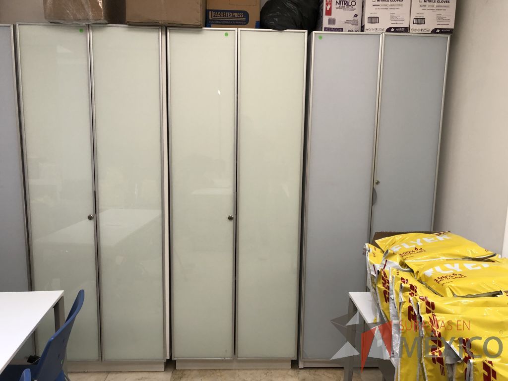 Lote 585 - Gabinete de 2 puertas y 4 entrepaños - Imagen 3